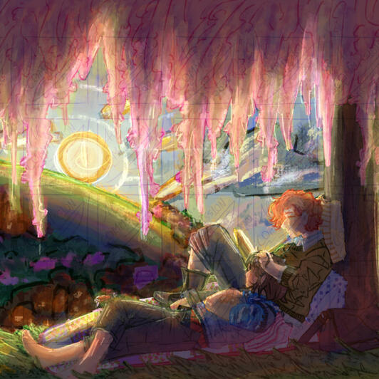 jonah and elijah (part oc, comission)